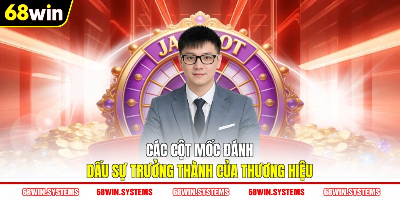 Các cột mốc đánh dấu sự trưởng thành của thương hiệu