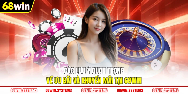 Các lưu ý quan trọng về ưu đãi và khuyến mãi tại 68WIN Các lưu ý quan trọng về ưu đãi và khuyến mãi tại 68WIN