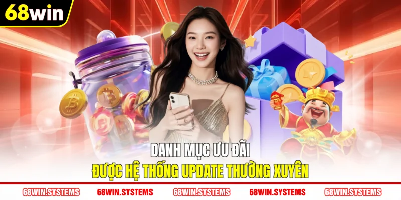 Danh mục ưu đãi được hệ thống update thường xuyên Danh mục ưu đãi được hệ thống update thường xuyên