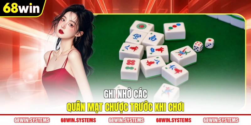 Ghi nhớ các quân mạt chược trước khi chơi