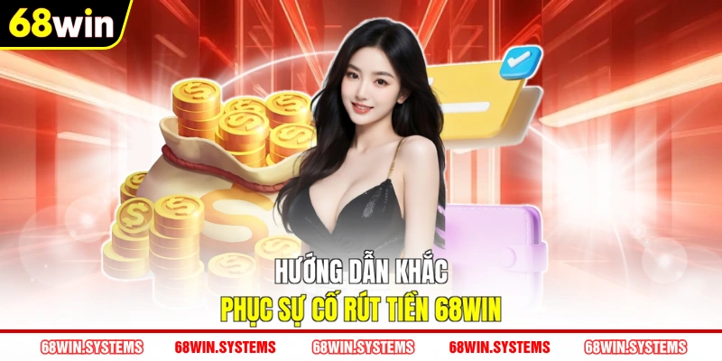 Hướng dẫn khắc phục sự cố rút tiền 68WIN Hướng dẫn khắc phục sự cố rút tiền 68WIN