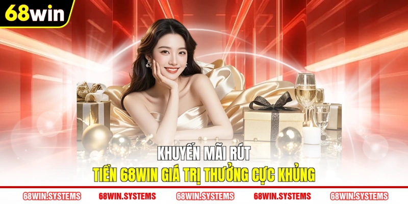 Khuyến mãi rút tiền 68win