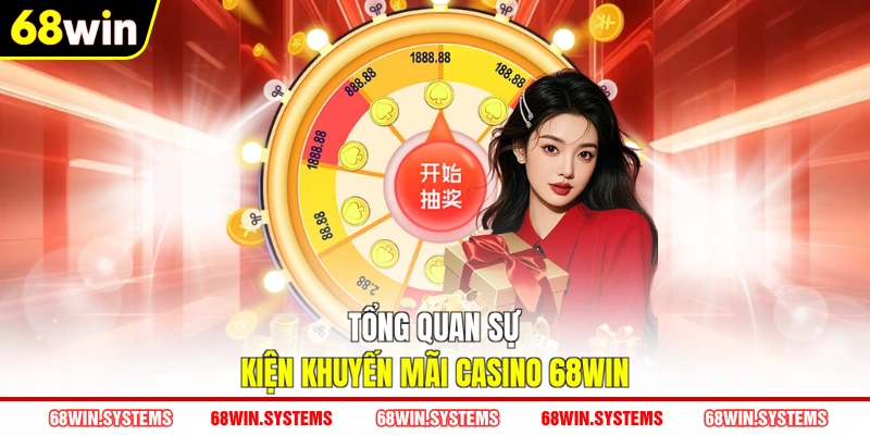 Tổng quan sự kiện khuyến mãi Casino 68WIN